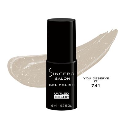 Gel polish SINCERO SALON, 6 ml, You deserve it, 741