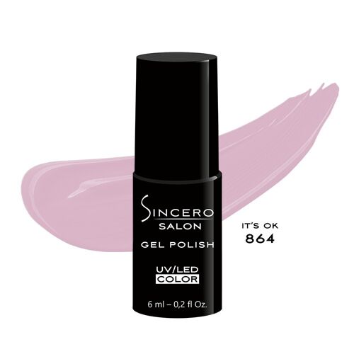 Gel polish SINCERO SALON, 6 ml, It's ok, 864