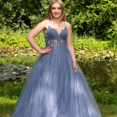 Jeanie Bleu Acier PRÉCOMMANDE