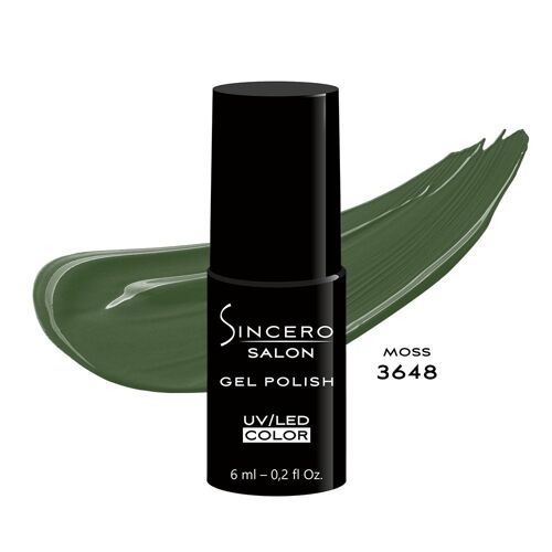 Gel polish SINCERO SALON, 6ml, Moss, 3648