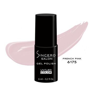 Vernis gel SINCERO SALON, 6 ml, French Pink, 6175
