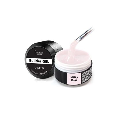 Gel costruttore Milky Rose SINCERO SALON, 50ml