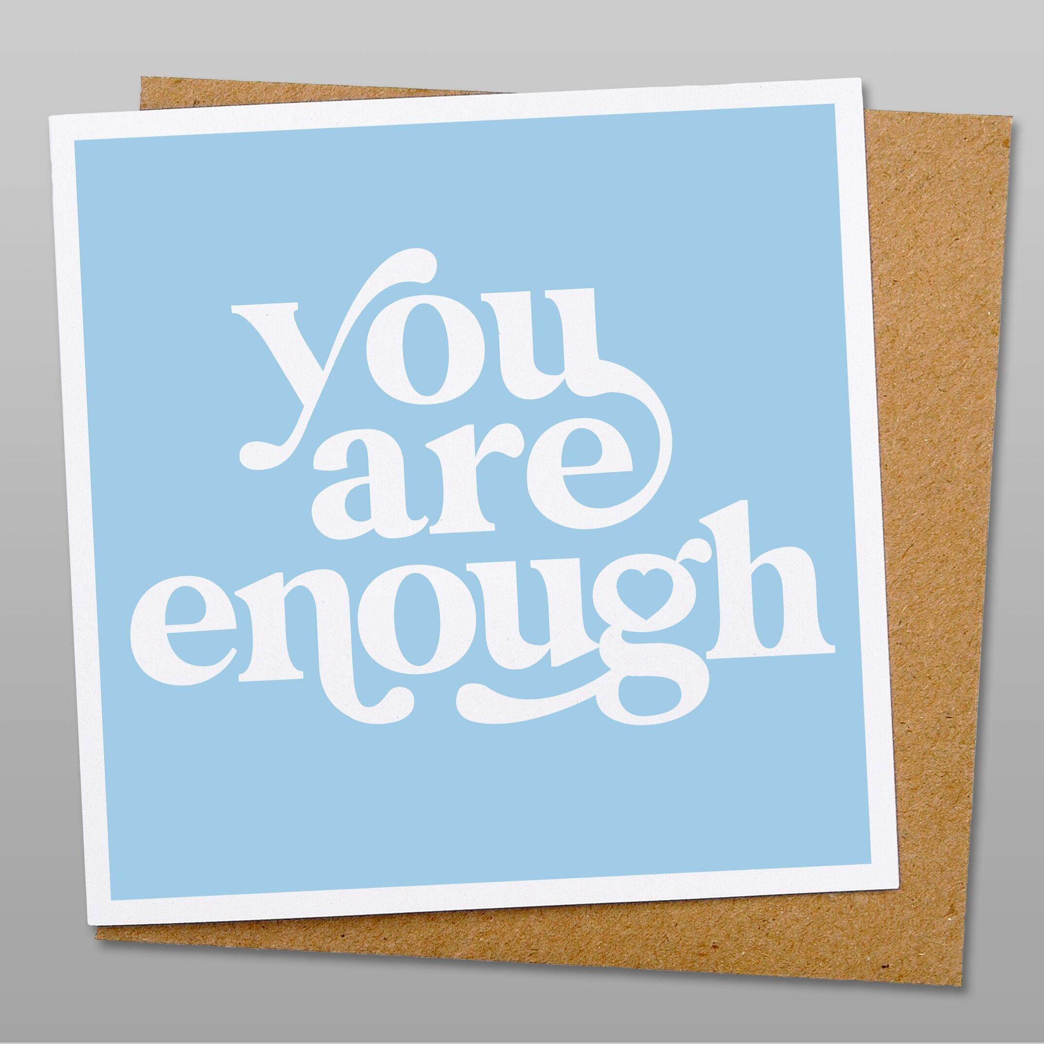 Tarjeta Eres suficiente