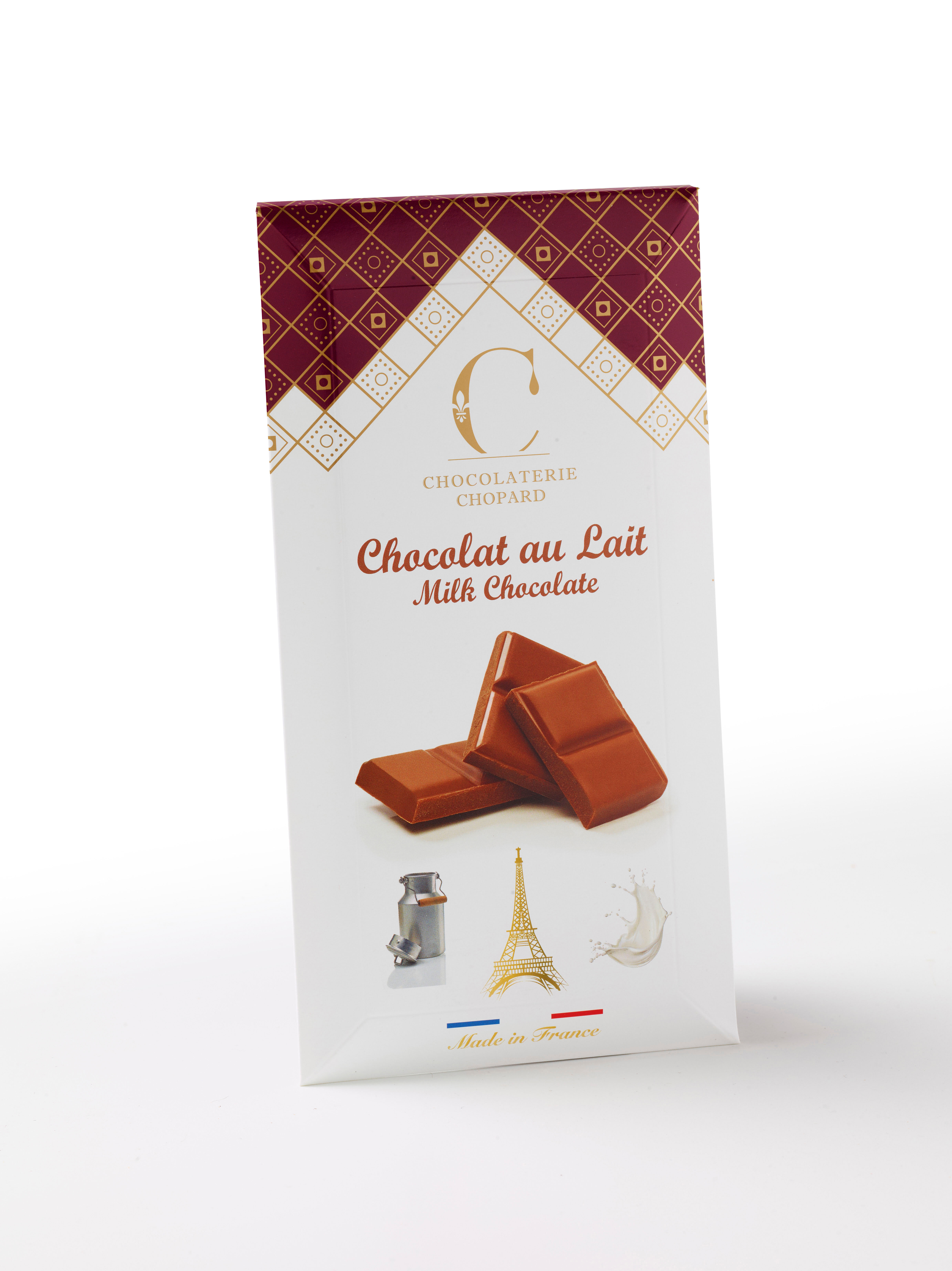 100g Plain Milk Chocolate Bar