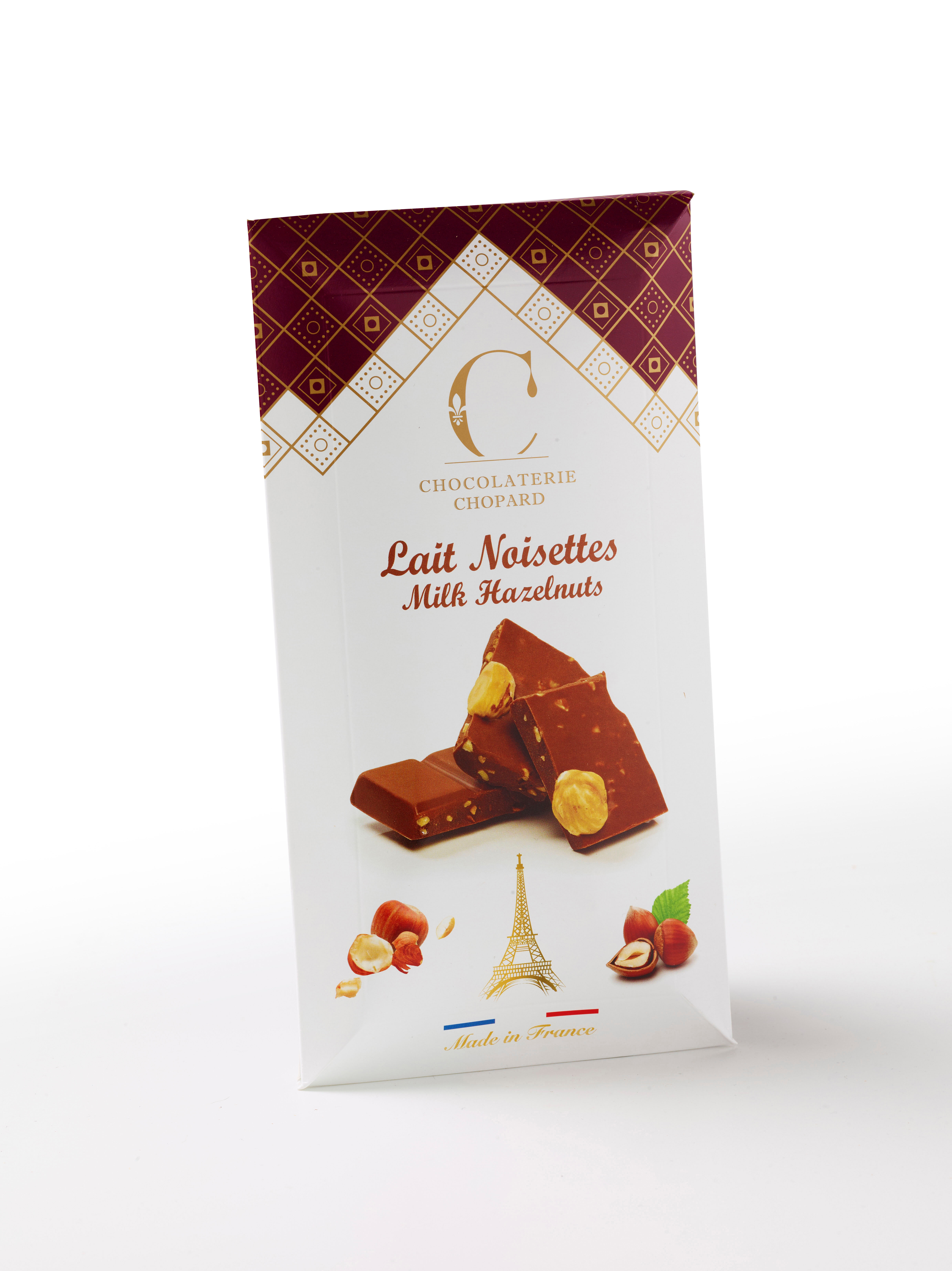 100g Milk Chocolate Bar with Hazelnuts