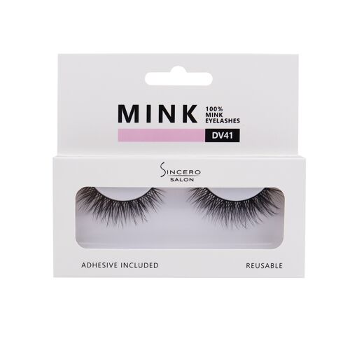 Eyelashes MINK DV41 SINCERO SALON, 1 pc