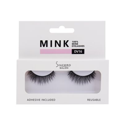 Cils MINK DV16 SINCERO SALON, 1 pc