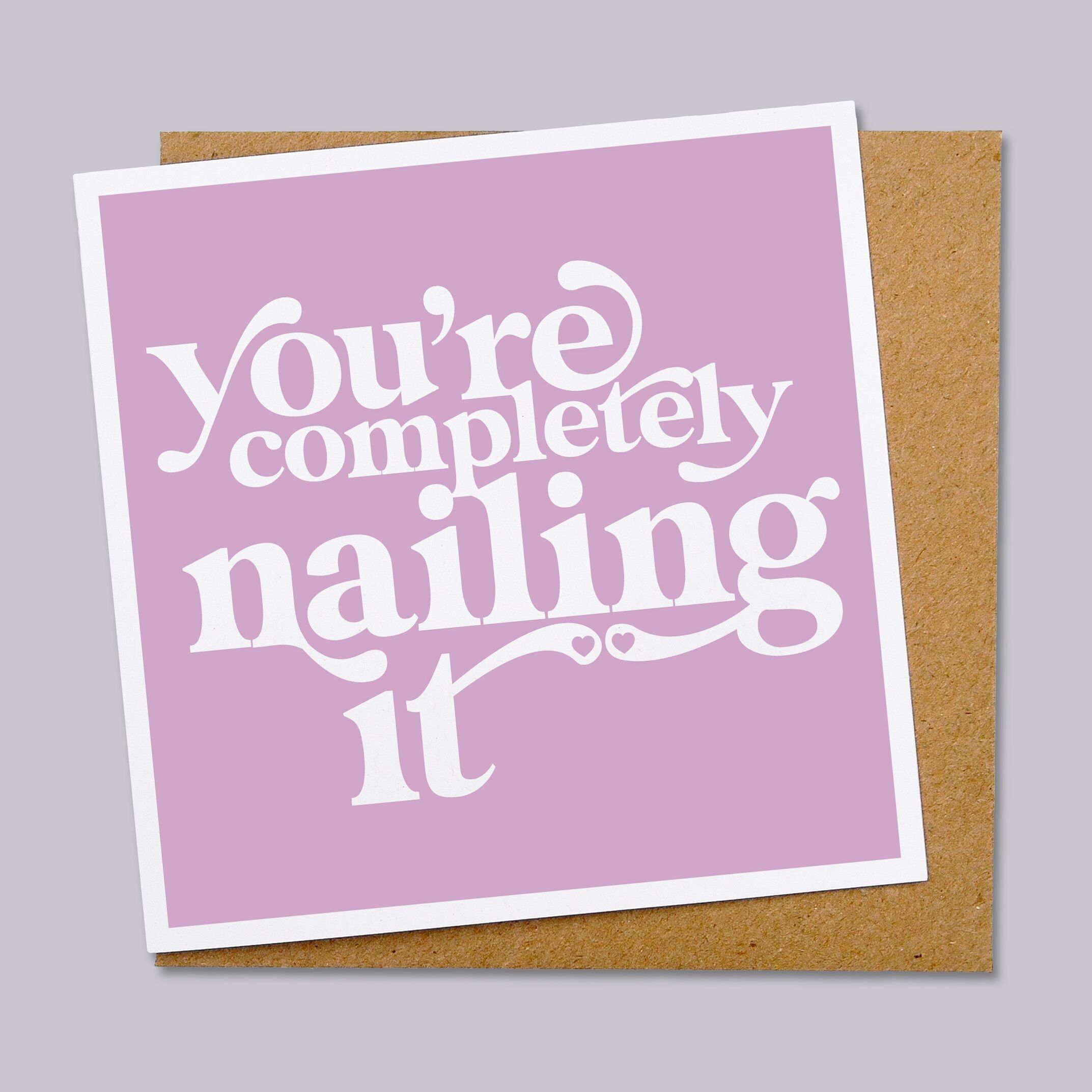 Hai fatto centro completamente con la carta