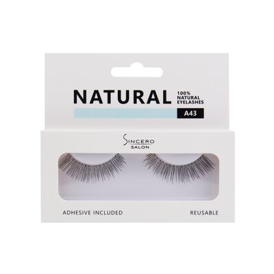 Cils NATURELS A43 SINCERO SALON, 1 pc