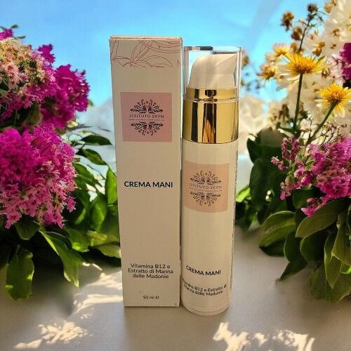 Crème Mains Hydratante - Vitamine B12 et Madonie Manna