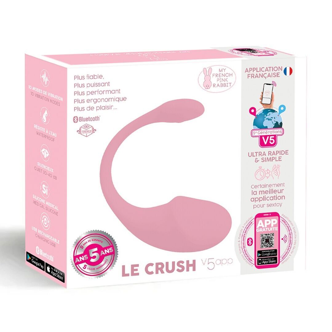Le Crush - Uovo Vibrante - Rosa Pallido