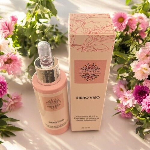 Feuchtigkeitsspendendes Gesichtsserum – Vitamin B12 und Madonie Manna