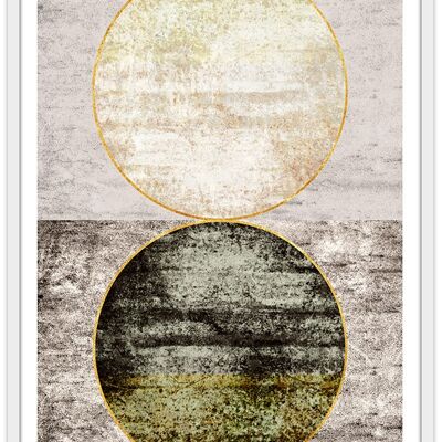 Poster Moon Reflection -50x70cm