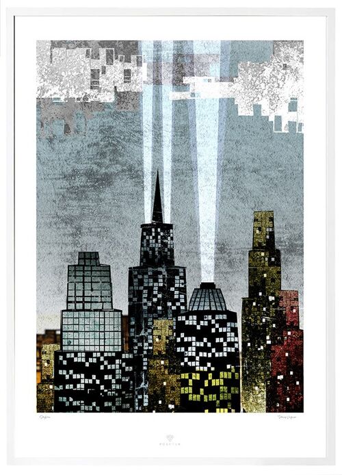 Poster Skyline -50x70cm