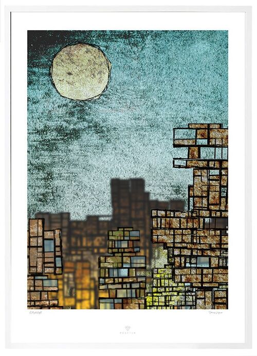 Poster City of Night -50x70cm