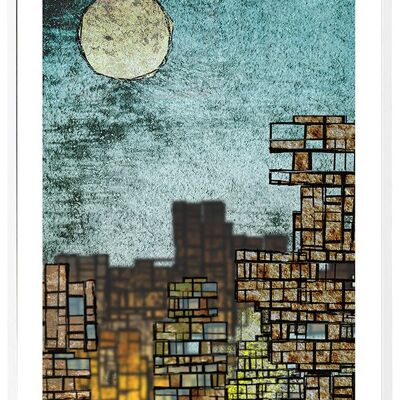 Poster City of Night -50x70cm