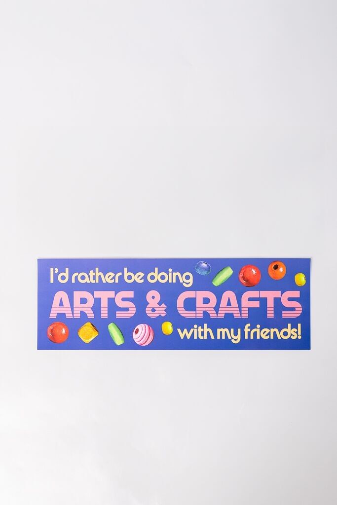 Adesivo per paraurti, arti e mestieri