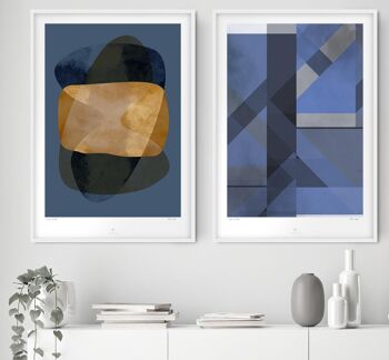 Affiche Bio Bleu - 50x70cm 2