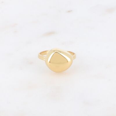 Anello: forma a pera arrotondata allungata