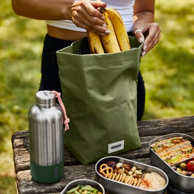 Bolsa térmica para lonchera 6.7L - Oliva - Fabricado con PET reciclado