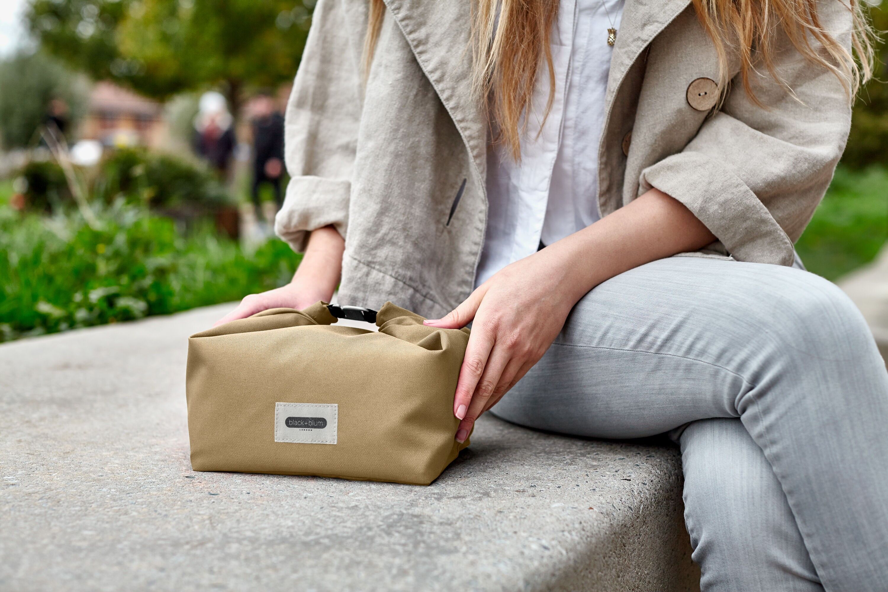 Bolsa térmica para lonchera 6.7L - Beige - Fabricado con PET reciclado