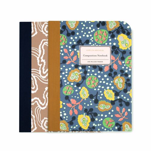 Composition Notebook Set, Chimie Des Fleurs/Arp