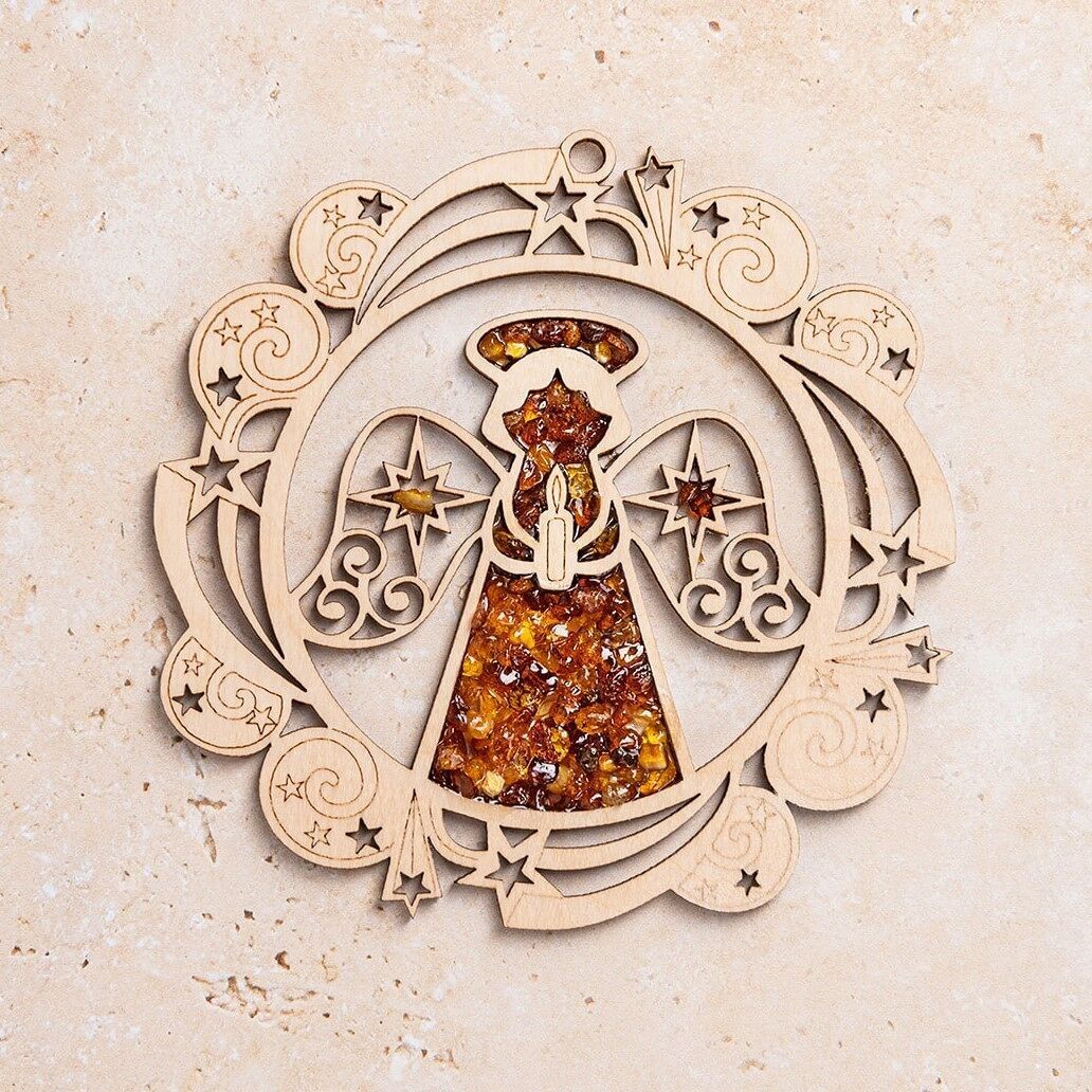 Amber vitrage souvenir Angel