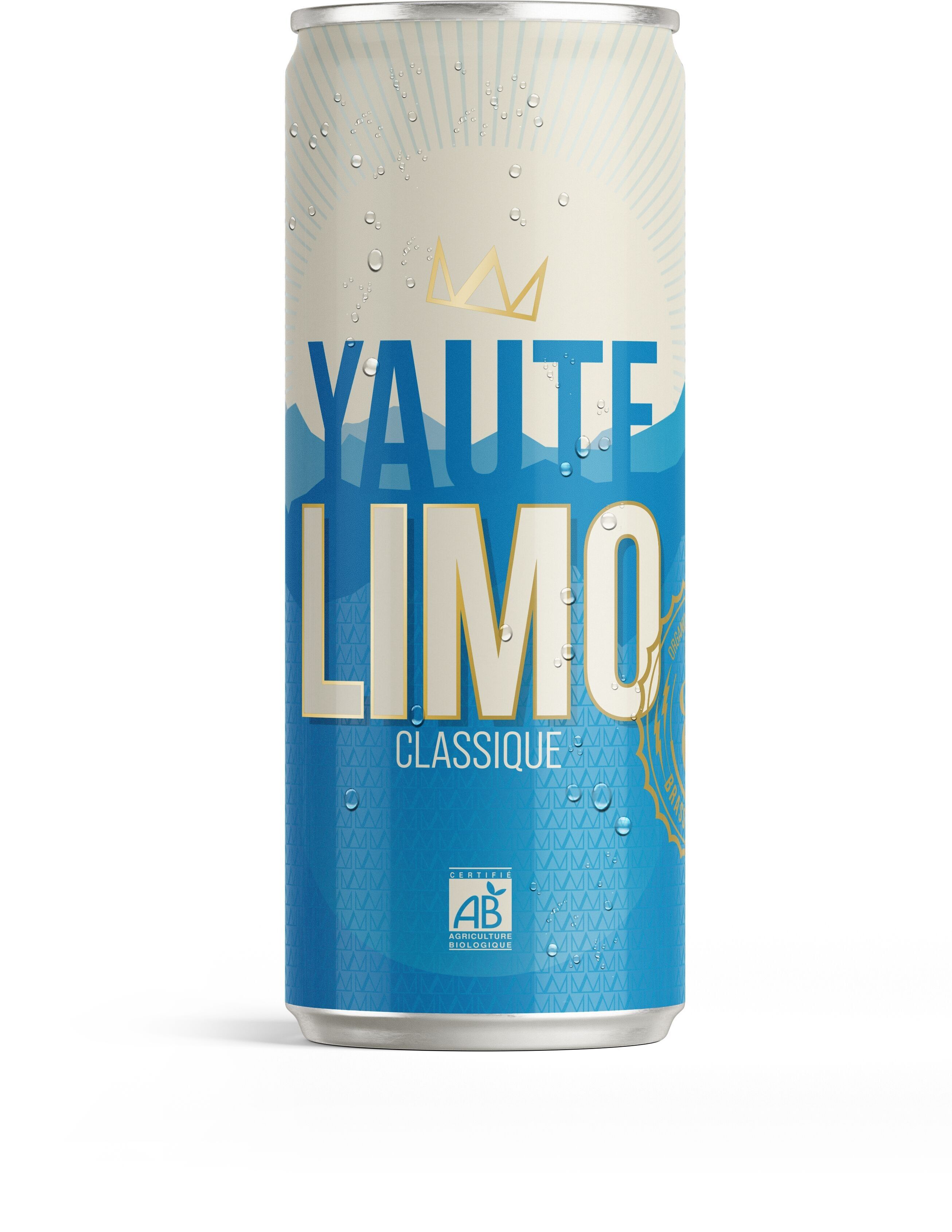 Organic homemade lemonade - 33cl can