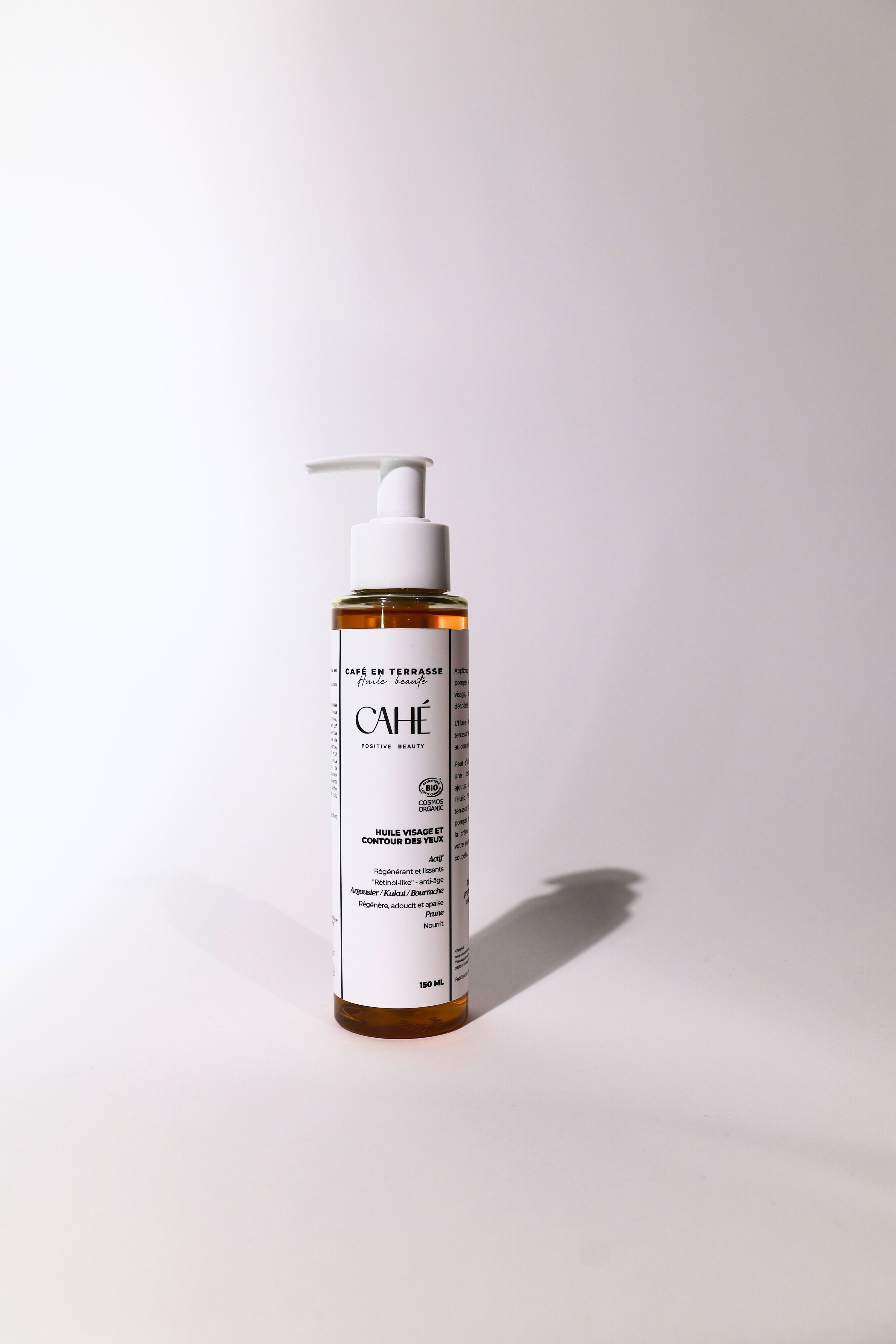 Beauty Oil Café on the terrace cabin format - Vegetable oil for face and eyes