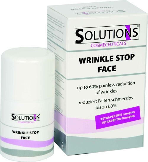 WRINKLE STOP FACE -  superior lifting cream, day & night.