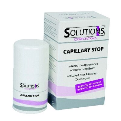 CAPILLARY STOP - réduit les rougeurs du visage, contre la couperose, la rosacée et les capillaires cassés