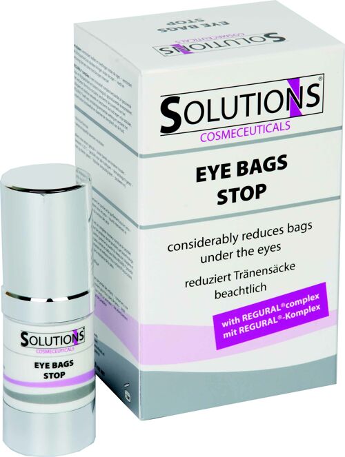 EYE BAGS STOP - reduces bags and rings under the eyes