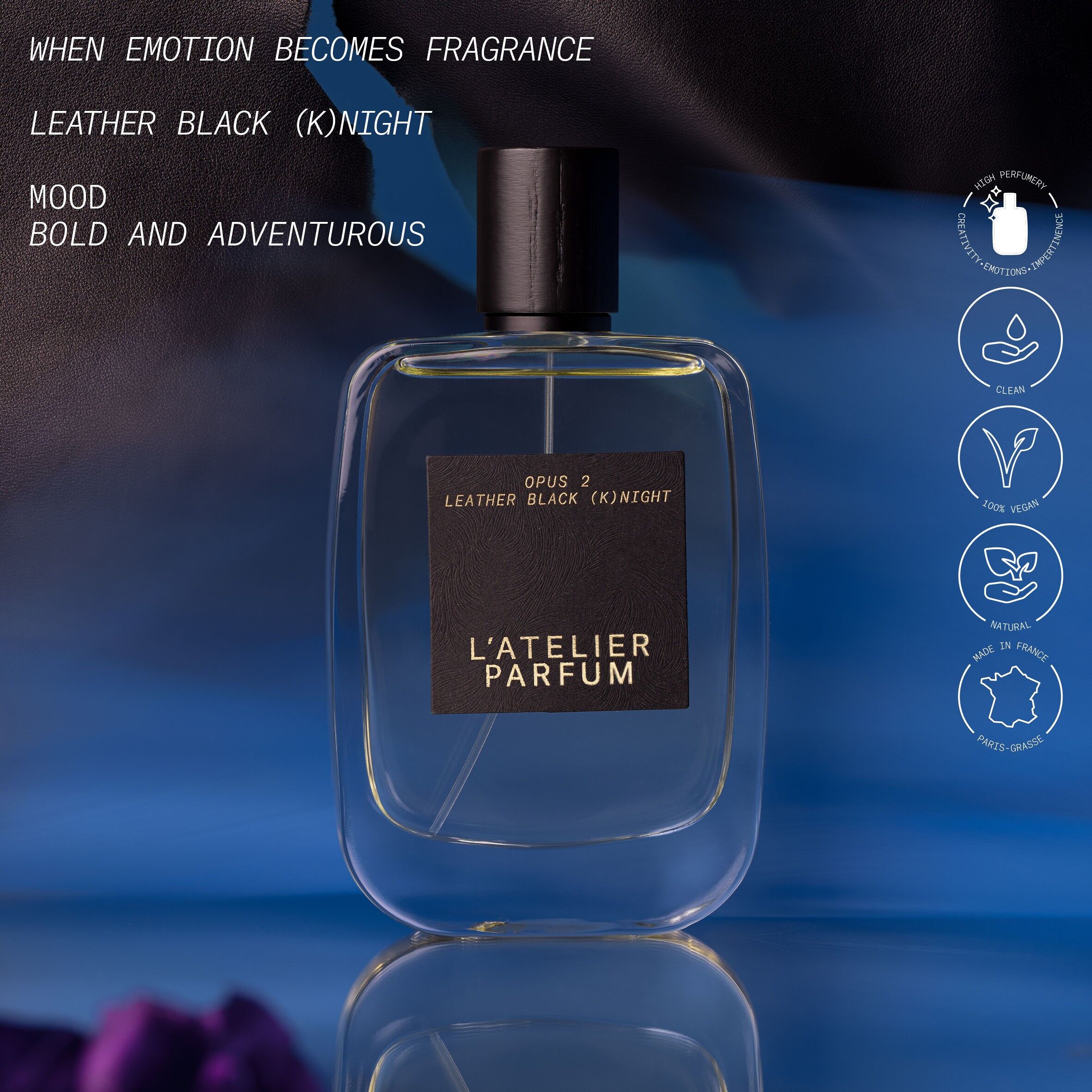 LEATHER BLACK (K)NIGHT EAU DE PARFUM