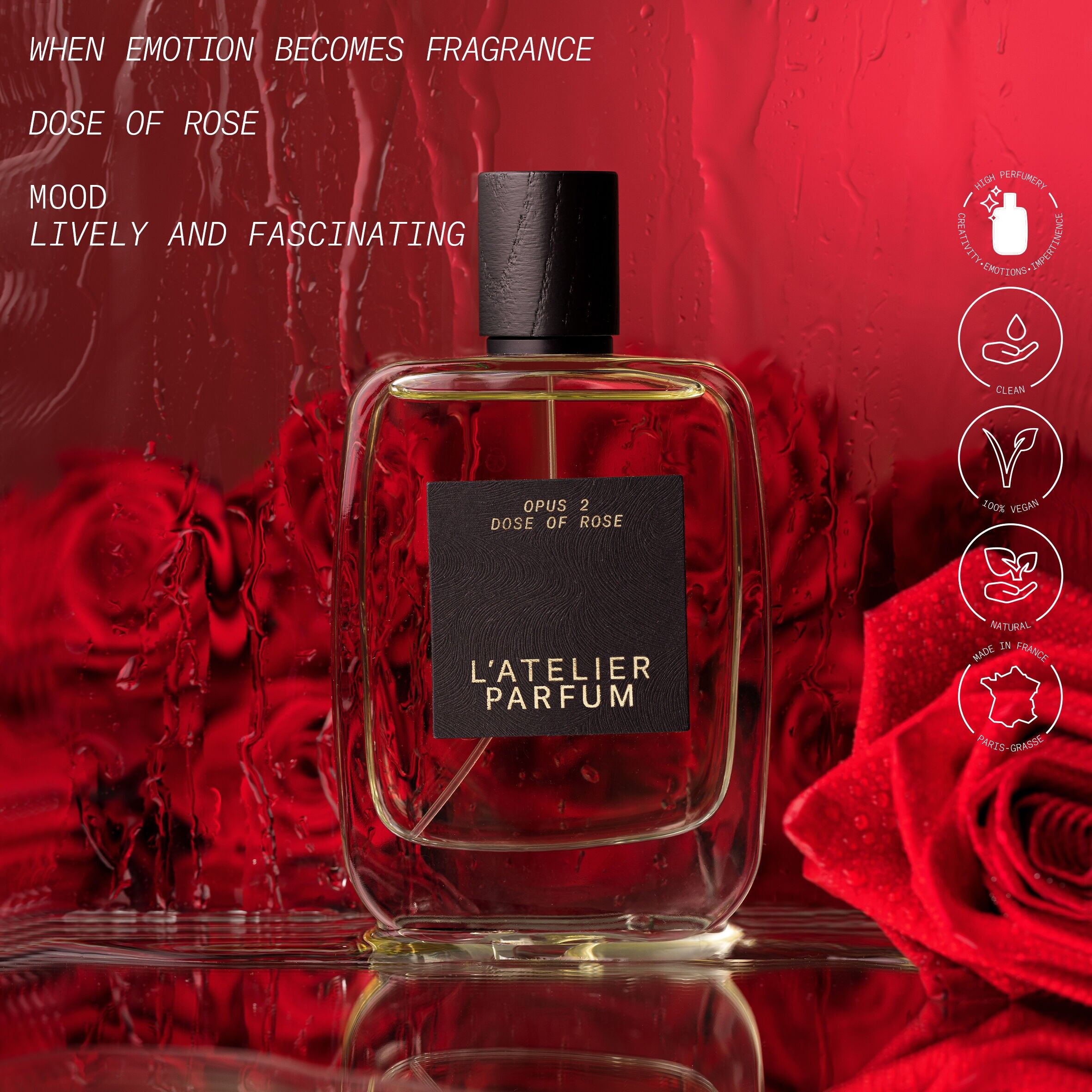 DOSE DI EAU DE PARFUM ALLA ROSA