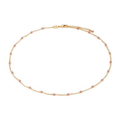 Collar Elyssa en piedras Turmalina