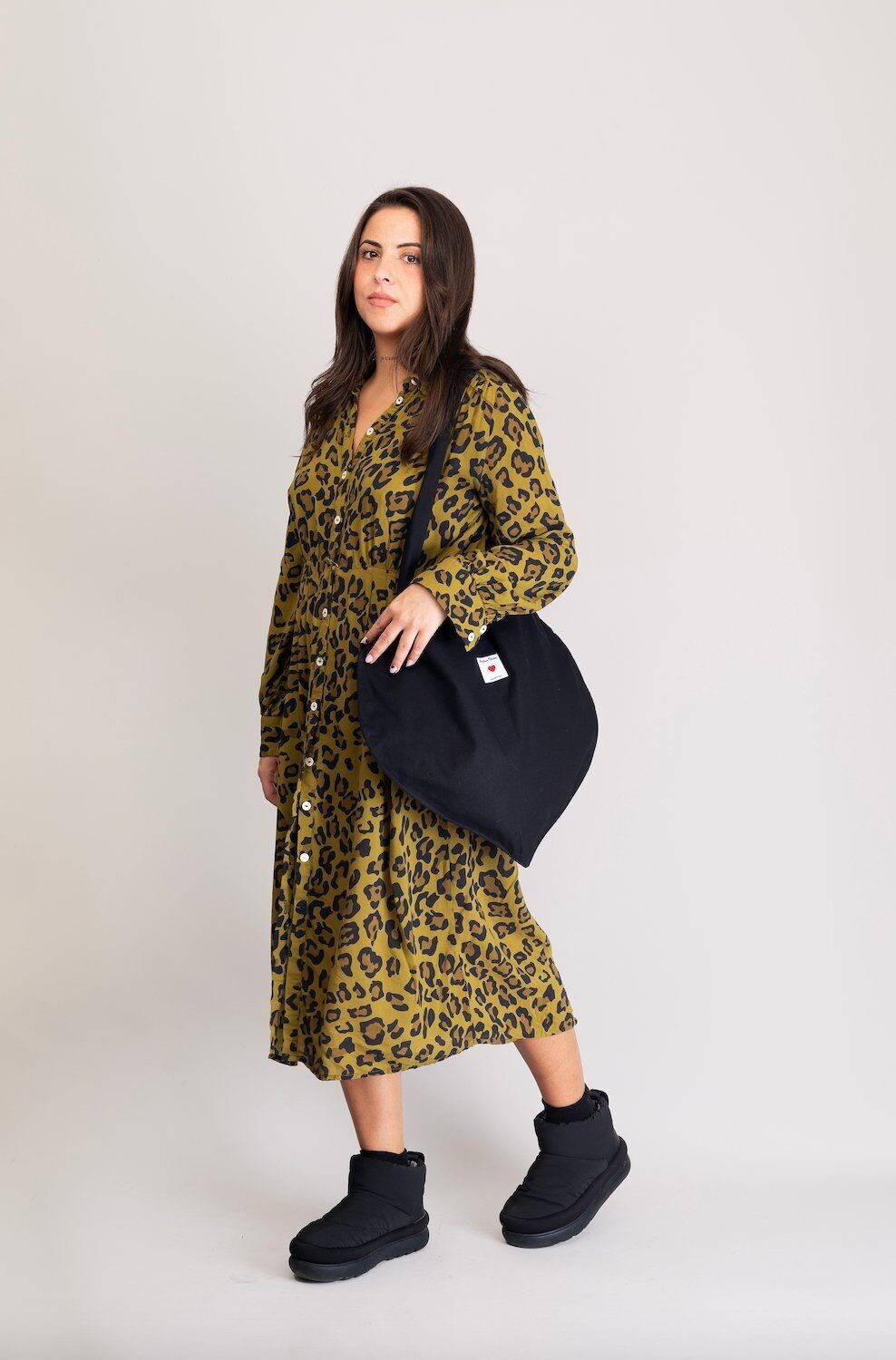 Borsa tote HEART nera