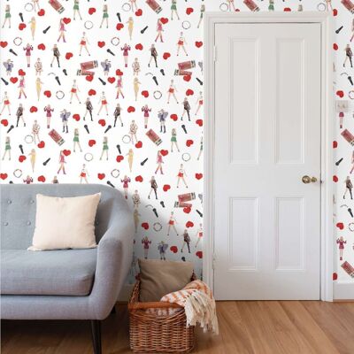 Papel pintado tejido no tejido "Taylor"