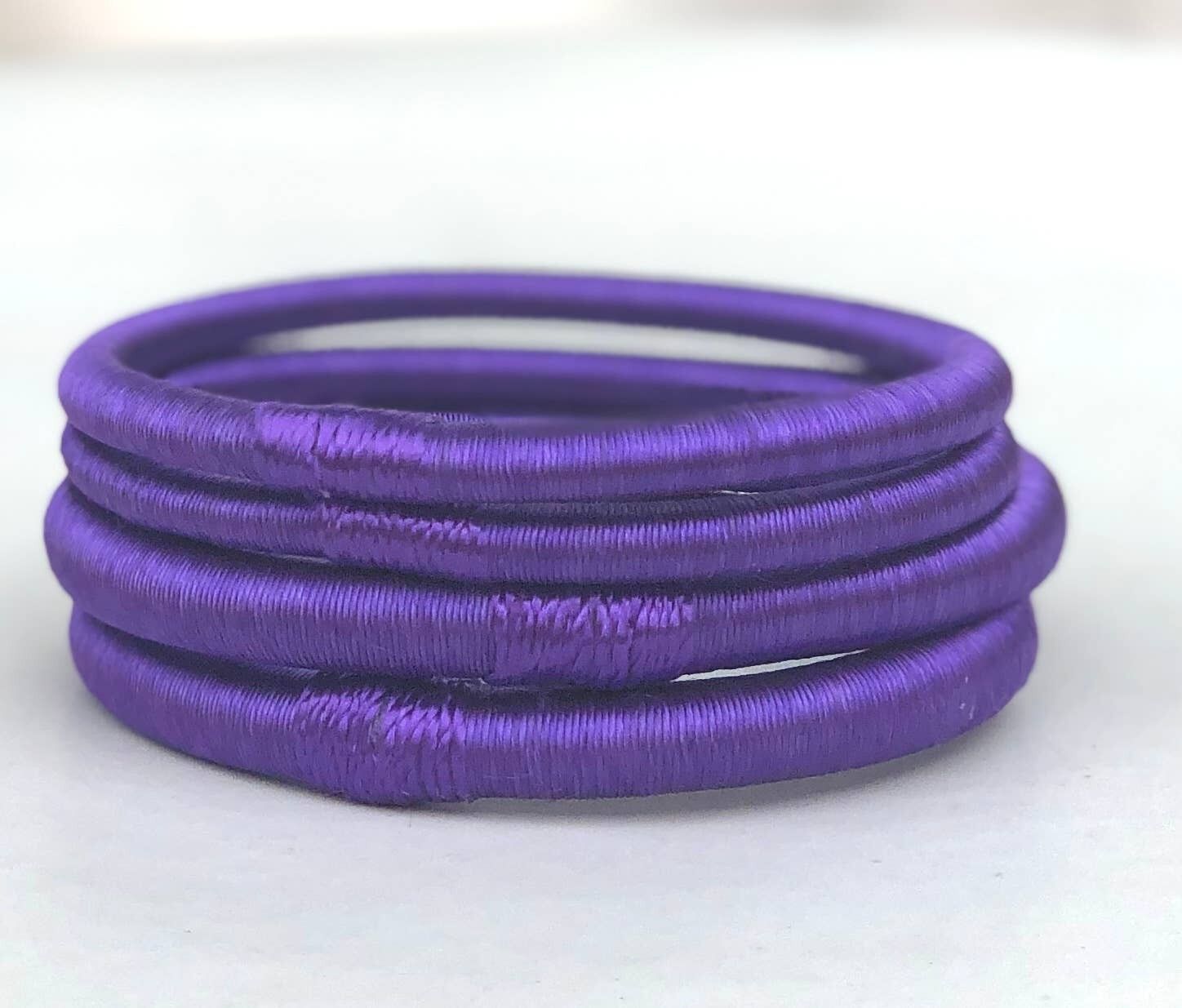 Braccialetti Sabra per profumare in colore Viola