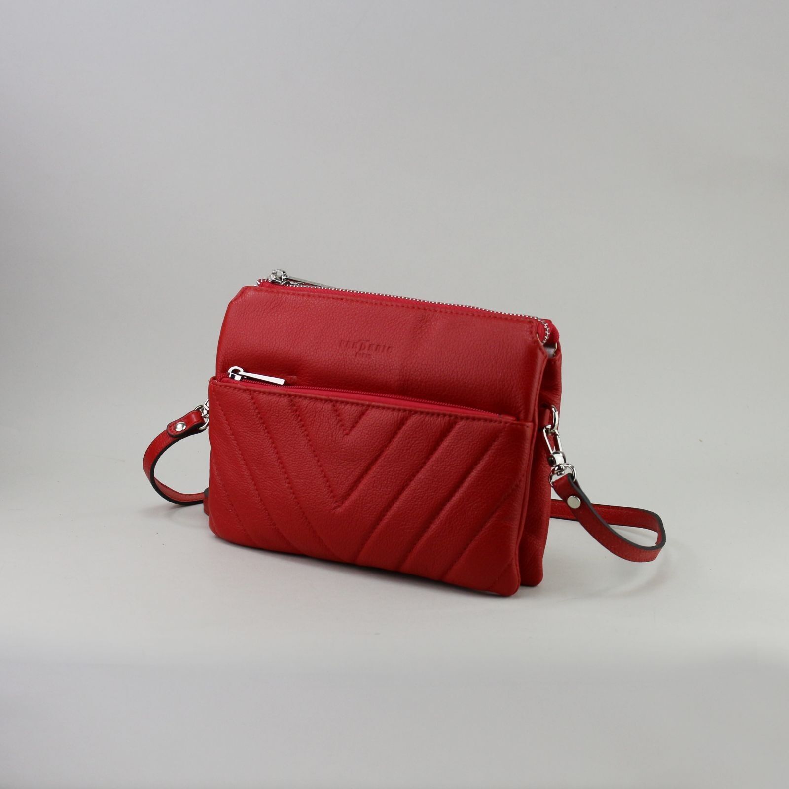 583900 Rosso - borsa in pelle