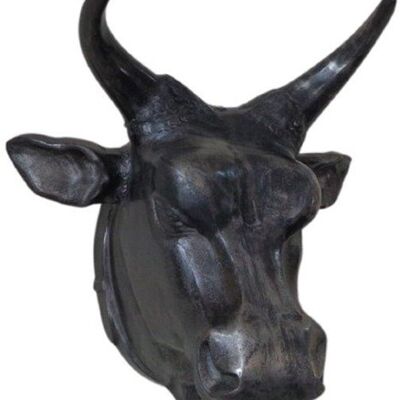 Cabeza de toro - Plata antigua