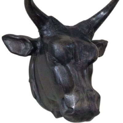 Testa di toro - Argento antico