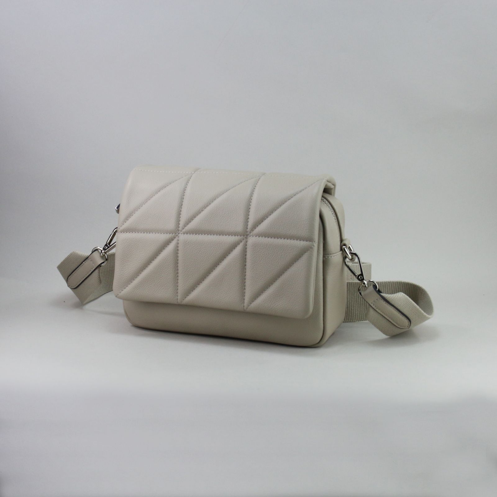 583902 Grigio chiaro - borsa in pelle