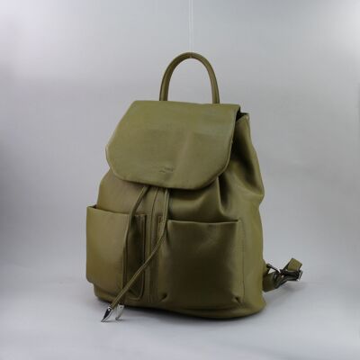 583907 Light khaki - leather bag