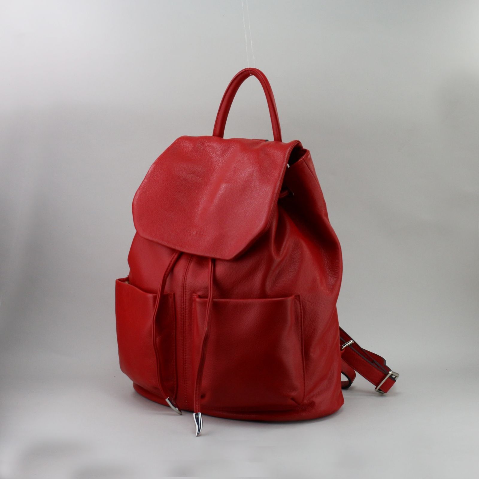583907 Rosso - Borsa in pelle