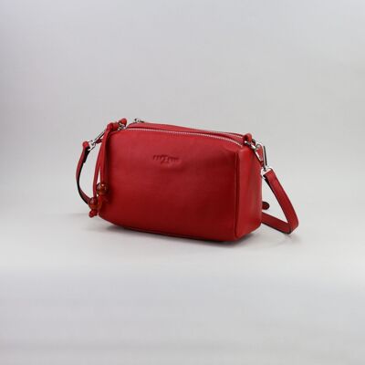 583908 Rosso - Borsa in pelle