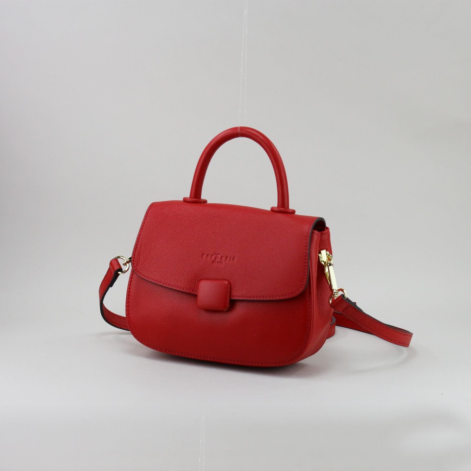 583911 Rosso - borsa in pelle