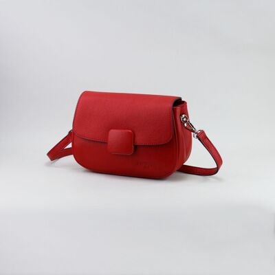 583923 Rojo - bolso de piel