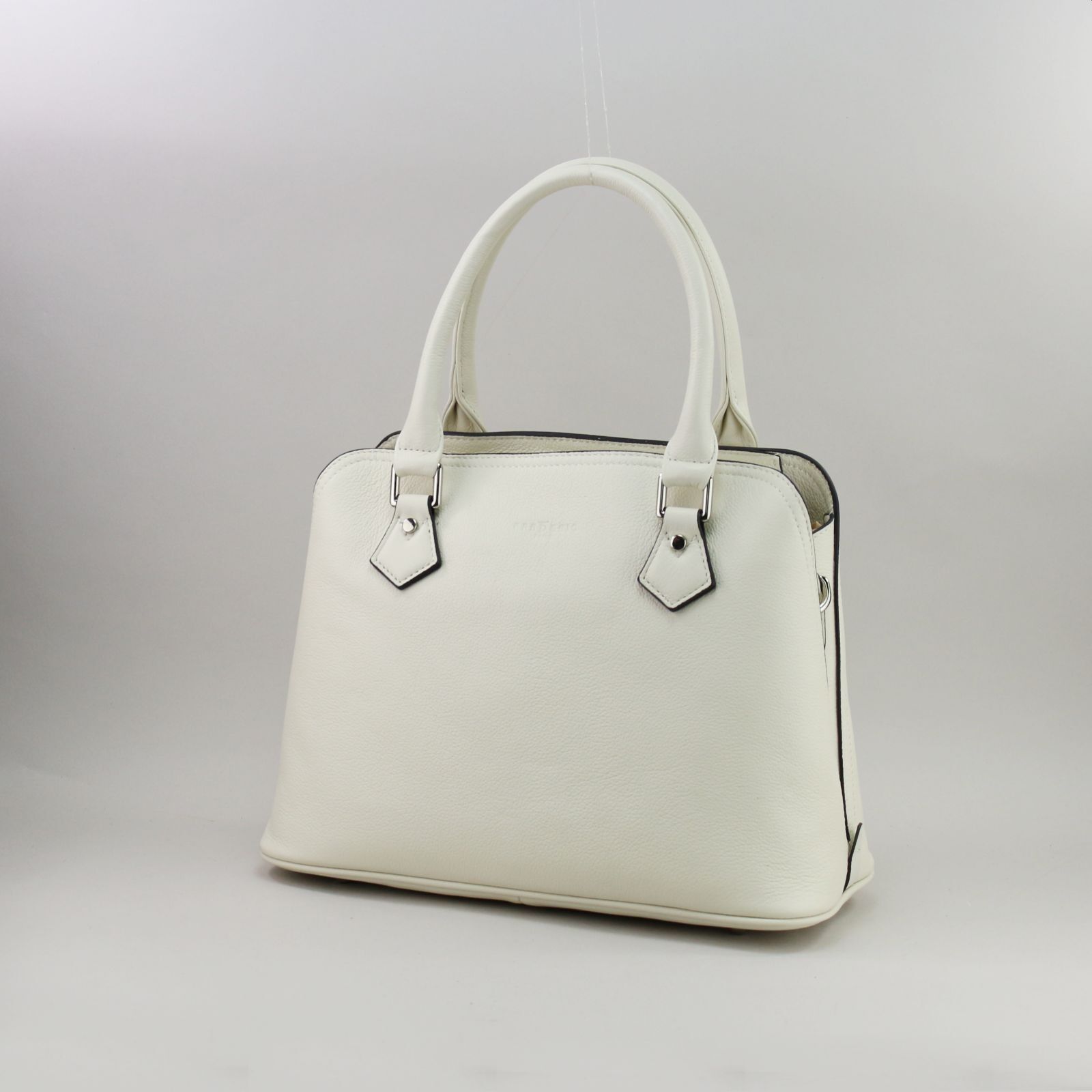 583922 Ecru - borsa in pelle