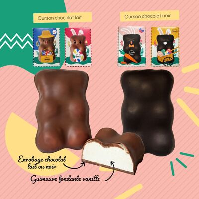 Orsetto pasquale Marshmallow XL
