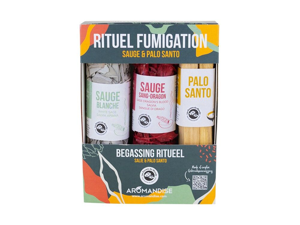 Fumigation bio - Coffret Mon Rituel - Aromandise